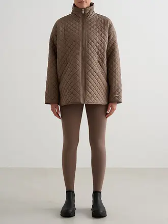 AIM'N | Damen Jacke Quilted Anorak | braun